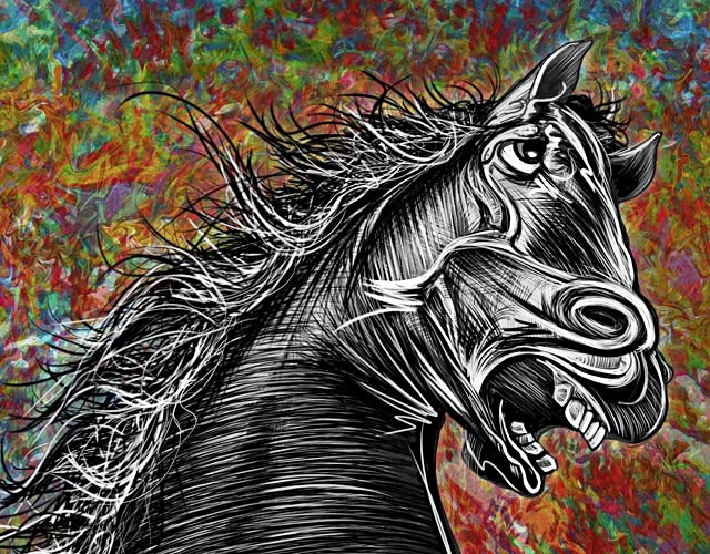 Iron Horse by Doug LaRue