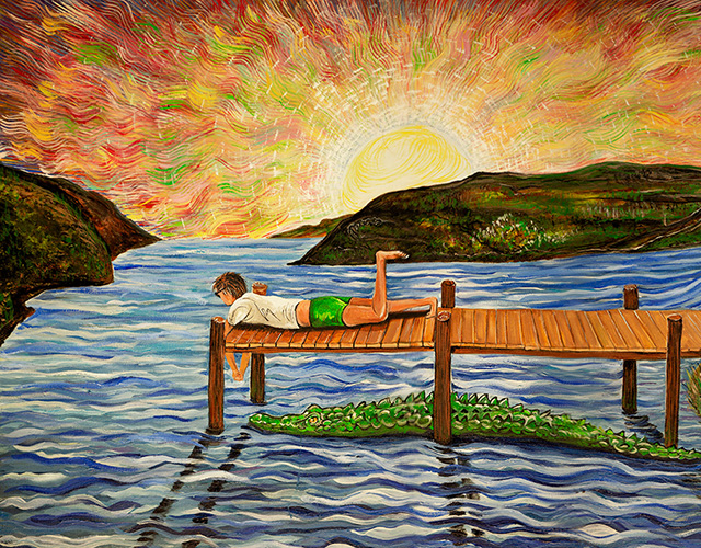 Gator Bay by Doug LaRue