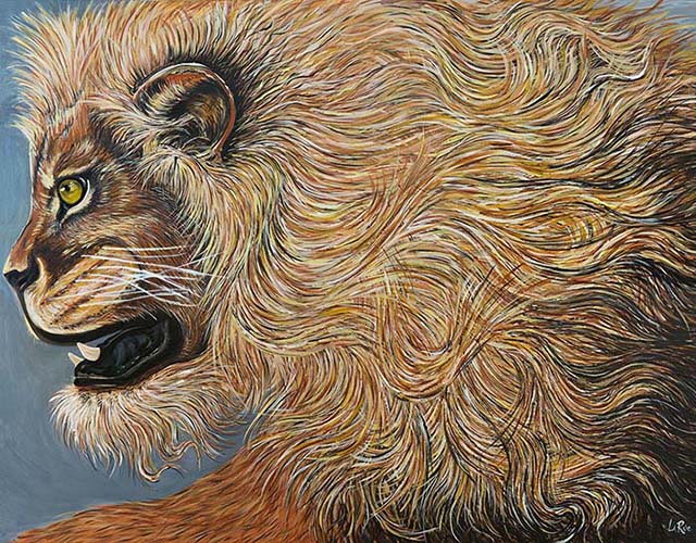Golden Lion by Doug LaRue
